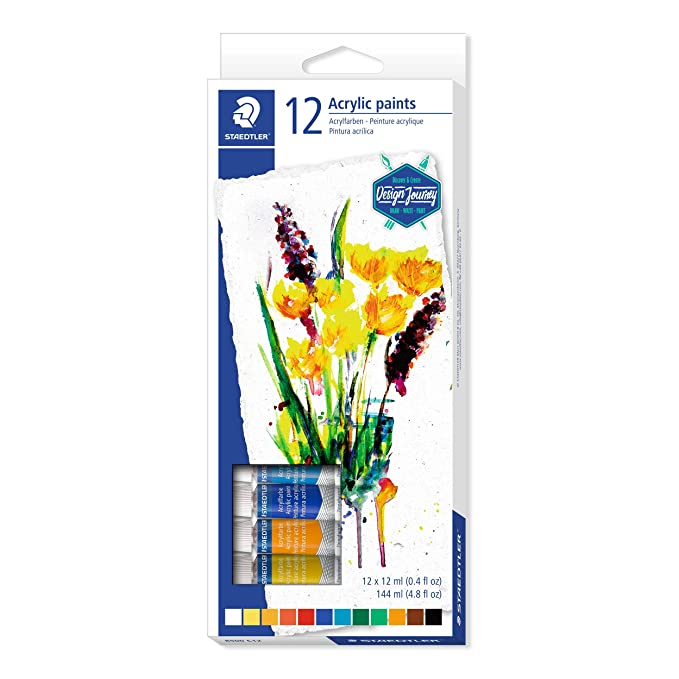 Staedtler Karat Acrylic Colours - SCOOBOO - 8500 C12 - Acrylic paints