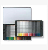 Staedtler Karat Aquarell Colour Pencils Metal Box Set - SCOOBOO - 125 M36 - Watercolour Pencils