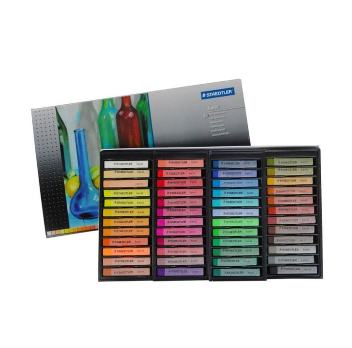 Staedtler Karat Soft Pastel Chalks Set - SCOOBOO - 2430C48 - Pastel Chalks