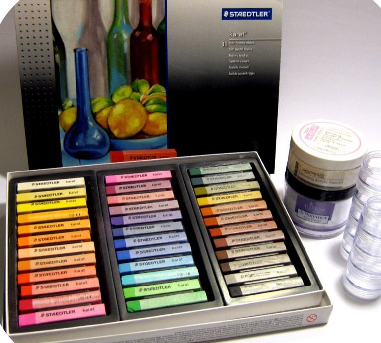 Staedtler Karat Soft Pastel Chalks Set - SCOOBOO - 2430C48 - Pastel Chalks