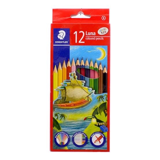 Staedtler Luna Colour Pencils - SCOOBOO - 136C12 - Coloured Pencils