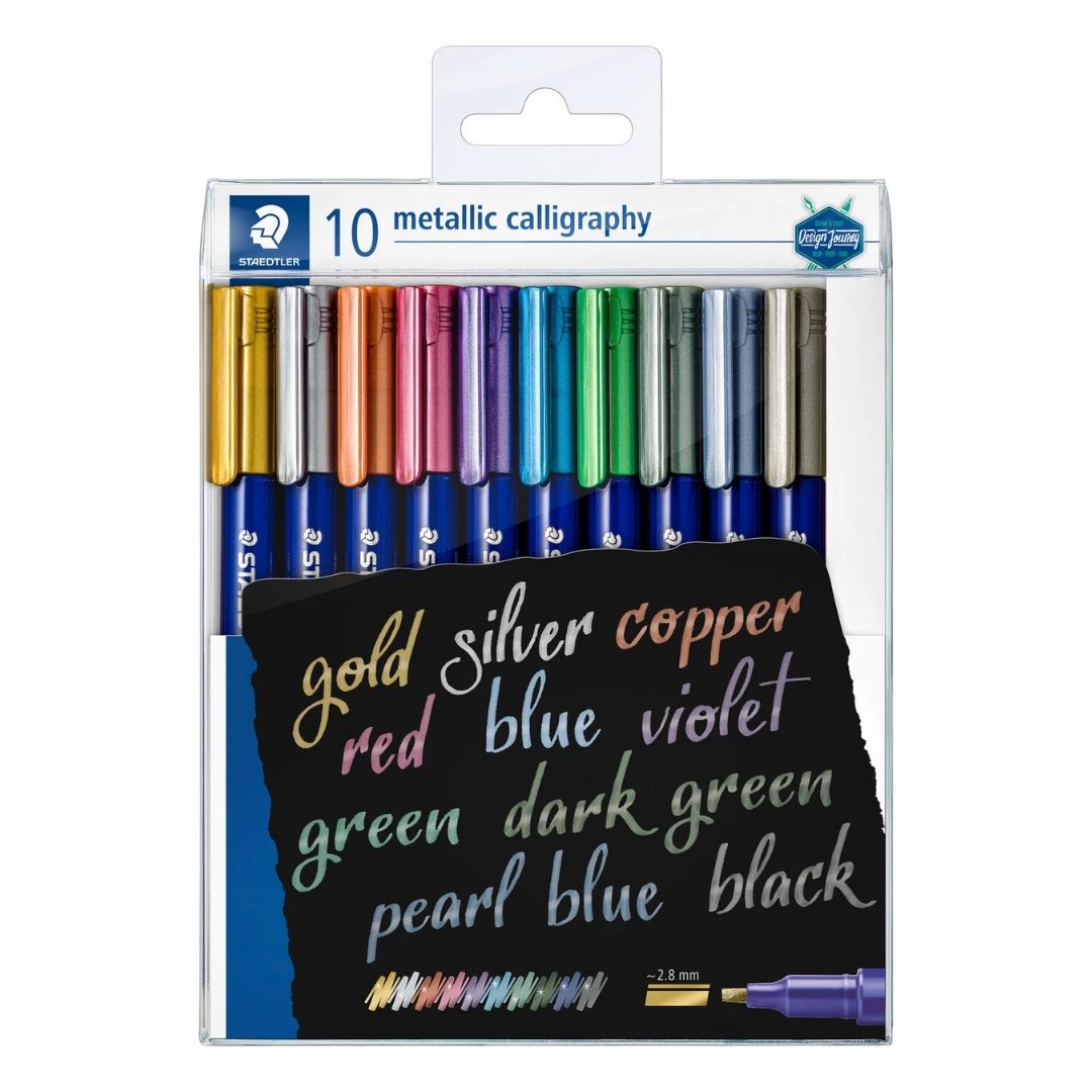 Staedtler Metallic Calligraphy Pen - SCOOBOO - 8325 TB10 - calligraphy pens