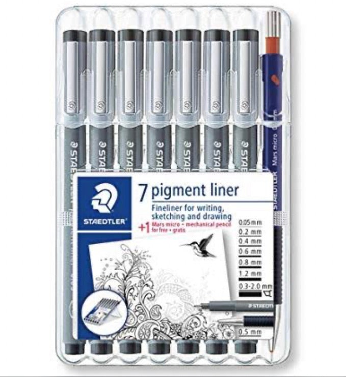 Staedtler Pigment Liners - SCOOBOO - 308 SB8P - Fineliner