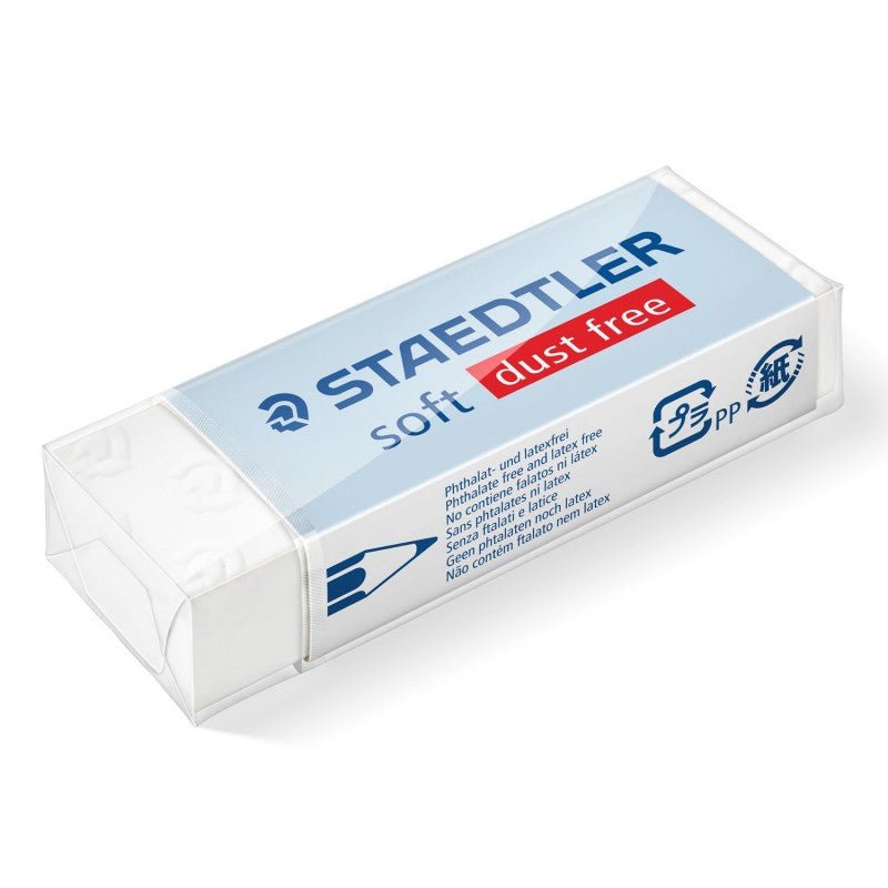 Staedtler Soft Eraser (Large) (Pack of 2) - SCOOBOO - 526 S20 - Eraser & Correction
