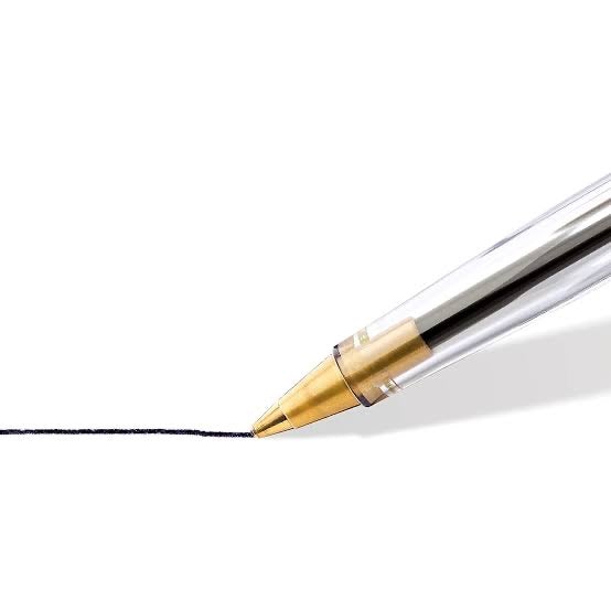 Staedtler Stick 430 Medium 0.35mm Ballpoint Pen (Pack of 2) - SCOOBOO - 430 09 - Ball Pen