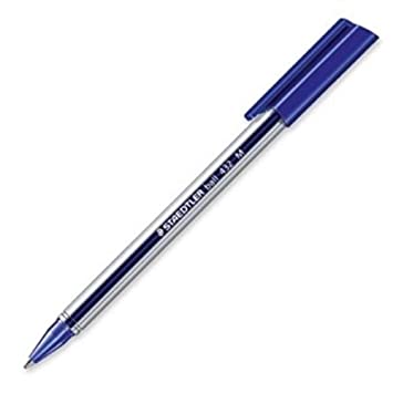 Staedtler Stick 430 Medium 0.35mm Ballpoint Pen (Pack of 2) - SCOOBOO - 430 03 - Ball Pen
