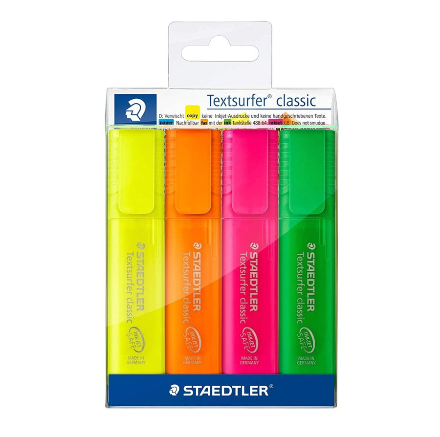 Staedtler Textsurfer Classic Highlighter Pen - SCOOBOO - 364 wp4 - Highlighter