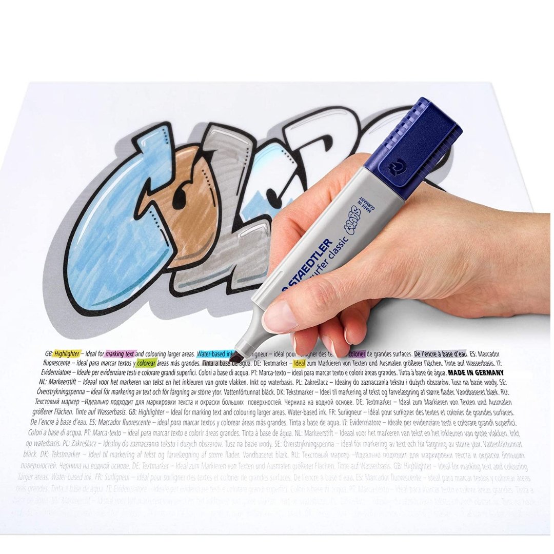 Staedtler Textsurfer Classic Highlighters - SCOOBOO - 364 CWP4 - Highlighter