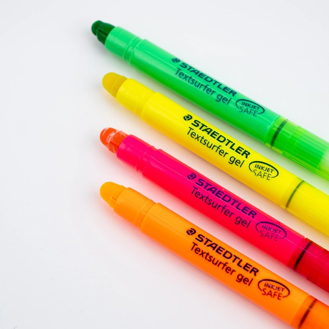 Staedtler Textsurfer Gel Highlighter Pens - SCOOBOO - 264-23 - Highlighter