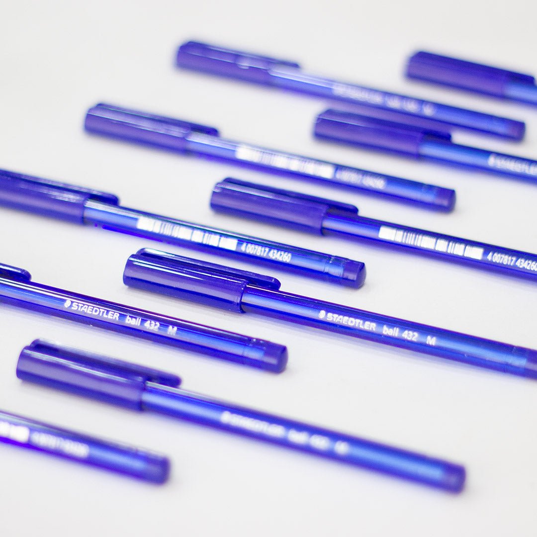 Staedtler Triangular Ball Pen-Pack of 2 - SCOOBOO - 432 35M-9 - Ball Pen