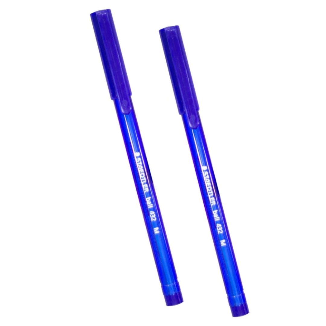 Staedtler Triangular Ball Pen-Pack of 2 – SCOOBOO
