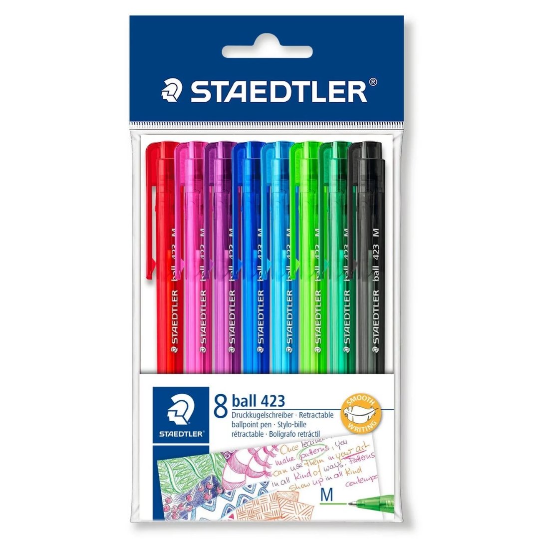 Staedtler Triangular Ball Pen 1.0mm - SCOOBOO - 42335MPB8 - Ball Pen