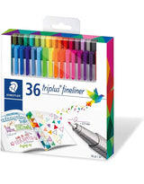 Staedtler Triplus Fine Liner (0.3mm) - SCOOBOO - 334 C36P - Fineliner