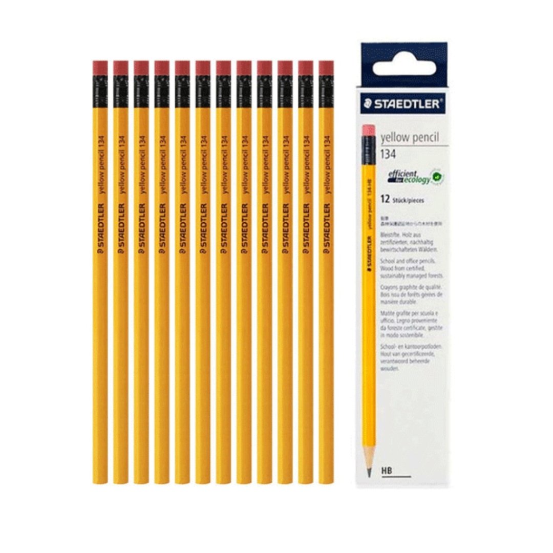 STAEDTLER Yellow Pencil Promo Pack - SCOOBOO - 134-HB - Pencils