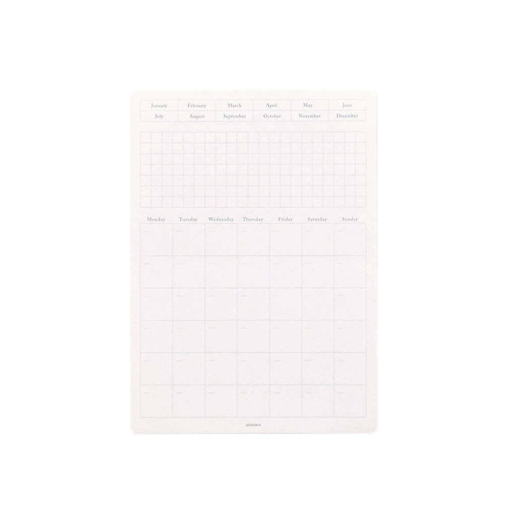 Stalogy Mini Monthly Calendar Stickers - SCOOBOO - A-DO-ST-STA-009 - Stencils & Stickers