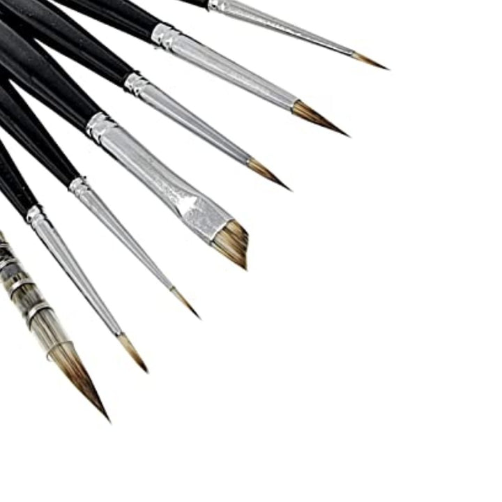 Stationerie Minispotter Brush Set of 7 - SCOOBOO - Paint Brushes & Palette Knives
