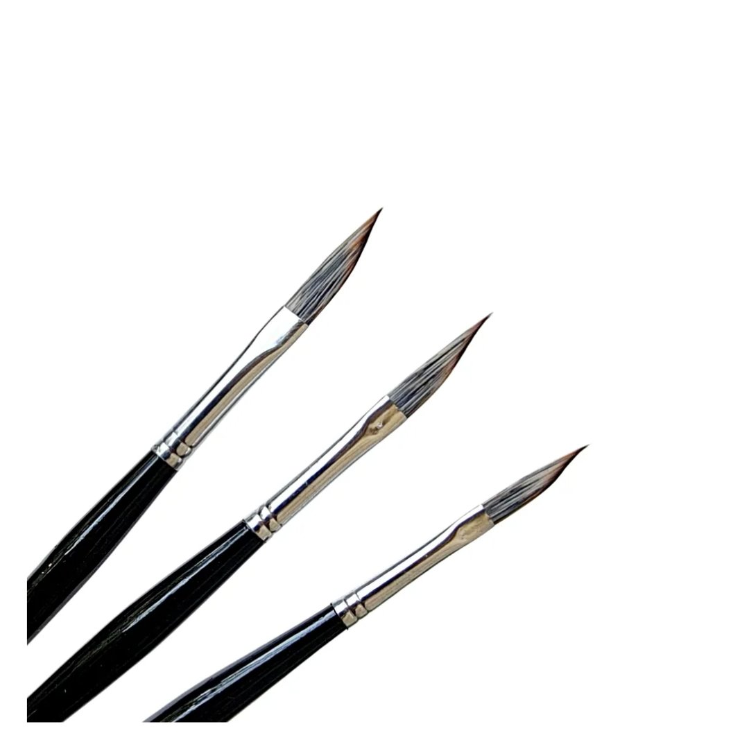 Stationerie Petal Triangles Set Of 3 - SCOOBOO - ST - Paint Brushes & Palette Knives