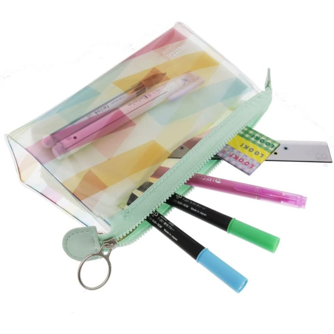 Sun Star Stationery Mite Clear Pouch Gusset Colorful SCOOBOO SCOOBOO