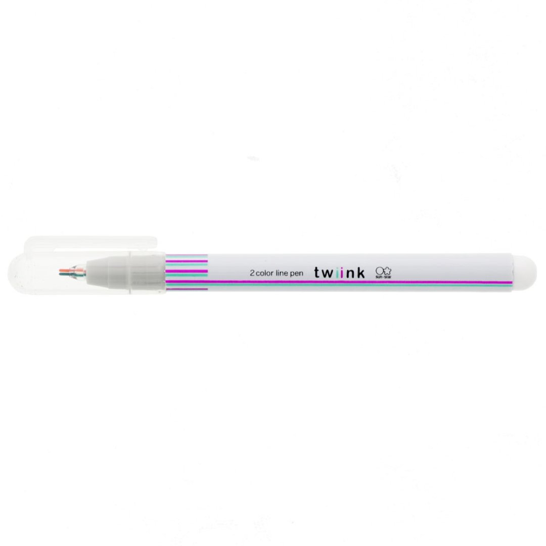 Sun Star Double Color Pen - SCOOBOO - S4540794 - Fineliner