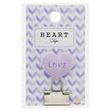 Sun Star Icon Heart Clip - SCOOBOO - S3621928 - Paperclips, Fasteners & Rubber bands