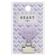 Sun Star Icon Heart Clip - SCOOBOO - S3621928 - Paperclips, Fasteners & Rubber bands