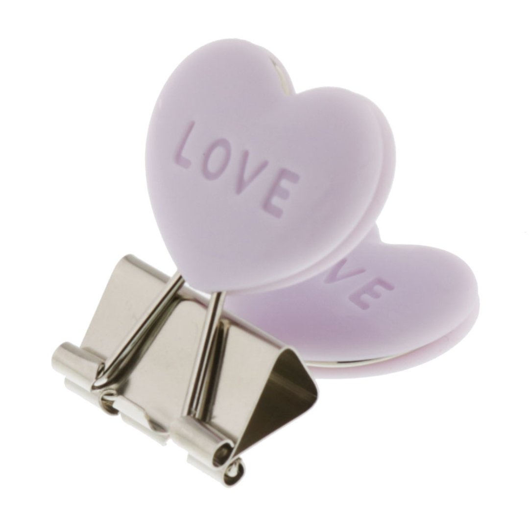 Sun Star Icon Heart Clip - SCOOBOO - S3621928 - Paperclips, Fasteners & Rubber bands