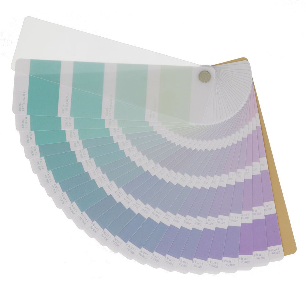 Sun Star Iromekuri Seal Color Swatches - SCOOBOO - S8583250 - Color Swatches