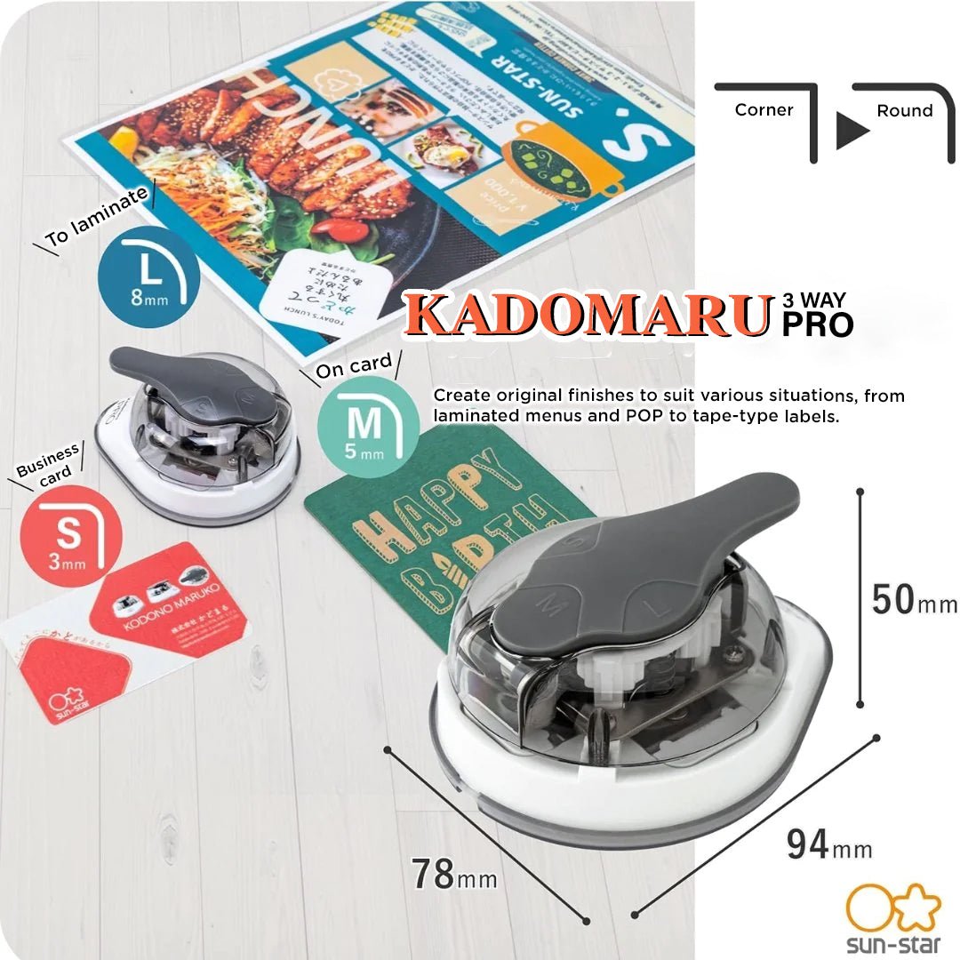 Sun Star Kadomaru Pro Corner Cutter - SCOOBOO - S4765036 - Cutter