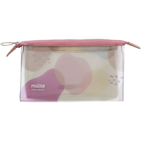 Sun Star Mitten Stylish Clear Pouch - SCOOBOO - S1424513 - Pen Stand & Organisers