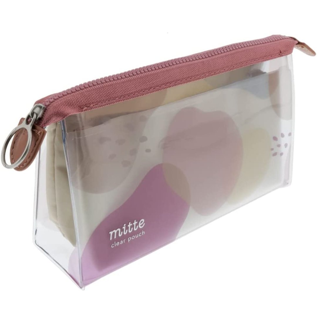 Sun Star Mitten Stylish Clear Pouch - SCOOBOO - S1424513 - Pen Stand & Organisers