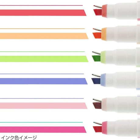 Sun Star Pen & Marker Ninipie- Pack of 6 - SCOOBOO - S4591739 - Highlighter