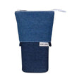 Sun-Star Slim Pouch DELDE Denim B - SCOOBOO - S1415891 - Pencil Cases & Pouches