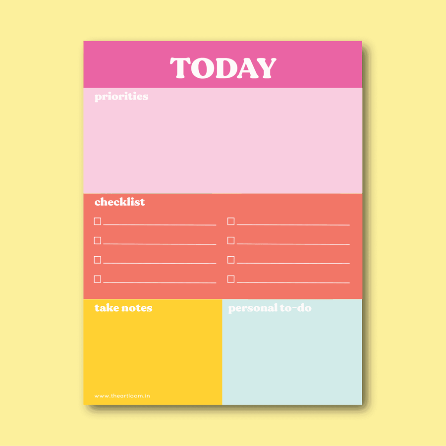 SUNSET A5 DAILY PLANNER - SCOOBOO - TALA5PL008 - Planners
