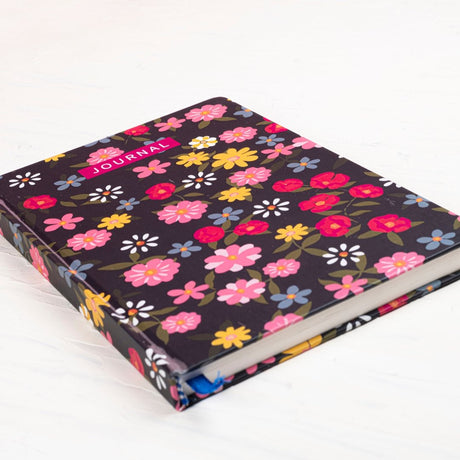 THE ART LOOM BLACK WILDFLOWER | JOURNAL - SCOOBOO - journals