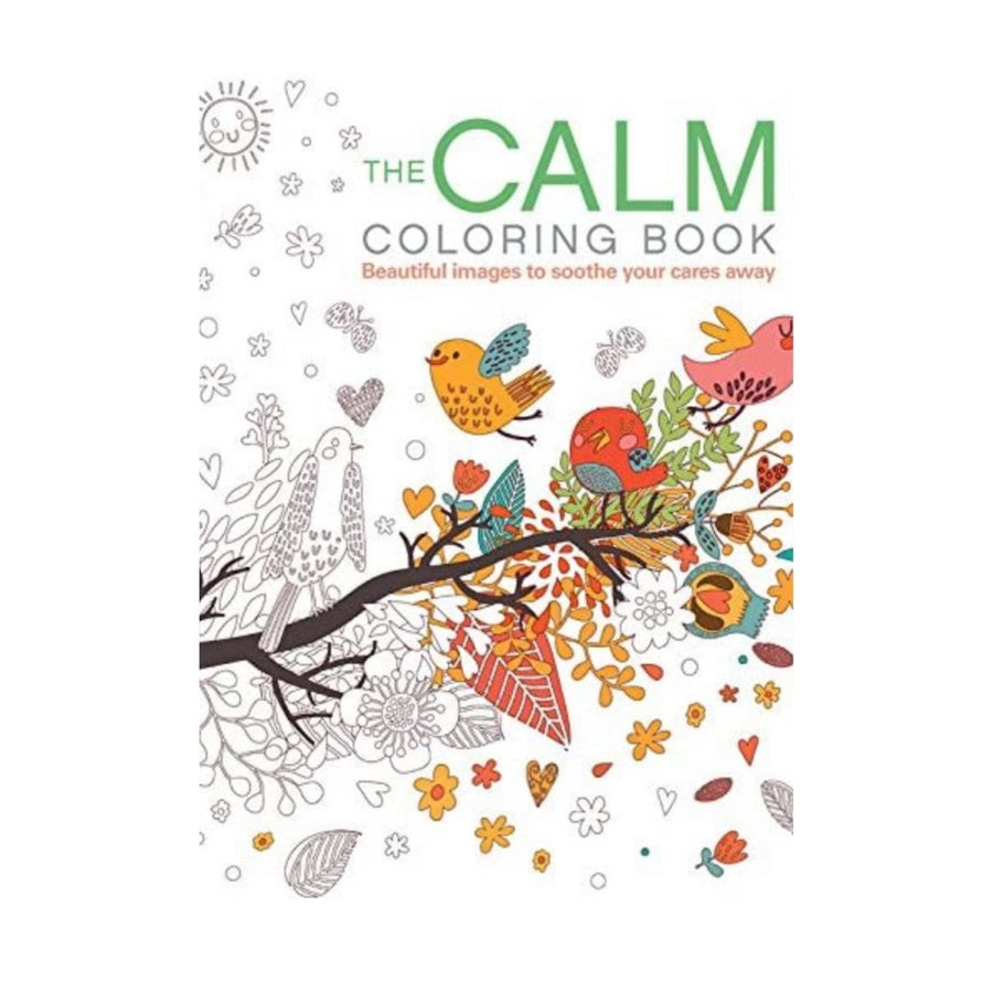 The Calm Coloring Book- Beautiful Images To Soothe Your Cares Away - SCOOBOO - Colouring Book