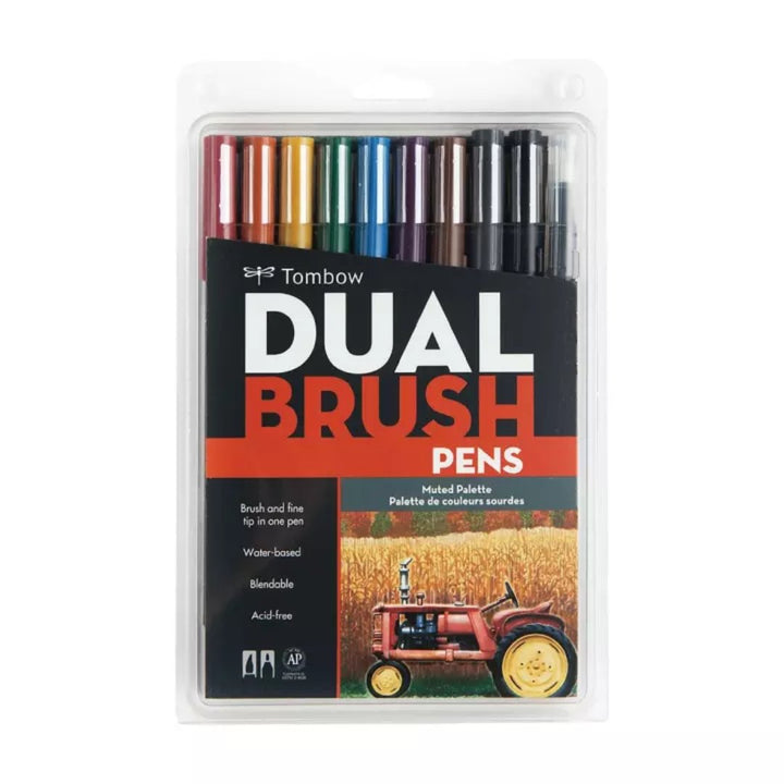 Tombow Dual Brush Pens - SCOOBOO - 56186 - Brush Pens