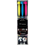 Tombow EDGE Dual Tip Highlighter, Set of 3 - SCOOBOO - WA-TC3C - Highlighter