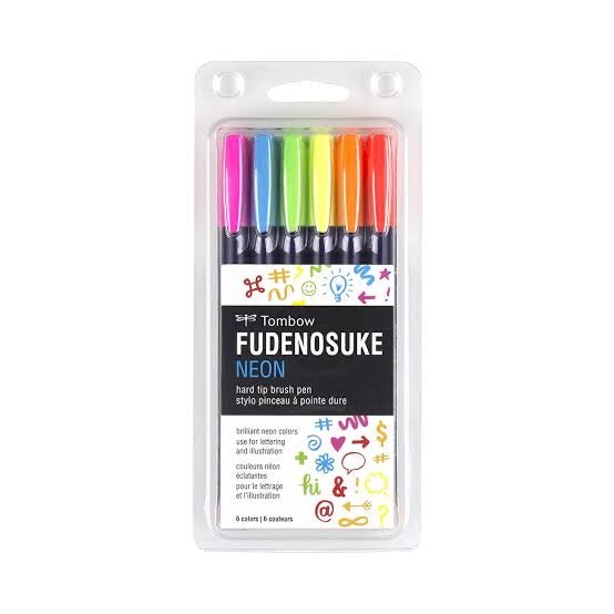Tombow Fudenosuke Brush Pen - SCOOBOO - YY5X - Brush Pens
