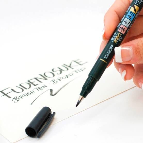 Tombow Fudenosuke Calligraphy & Brush Pens - SCOOBOO - GCD-112 - Brush Pens