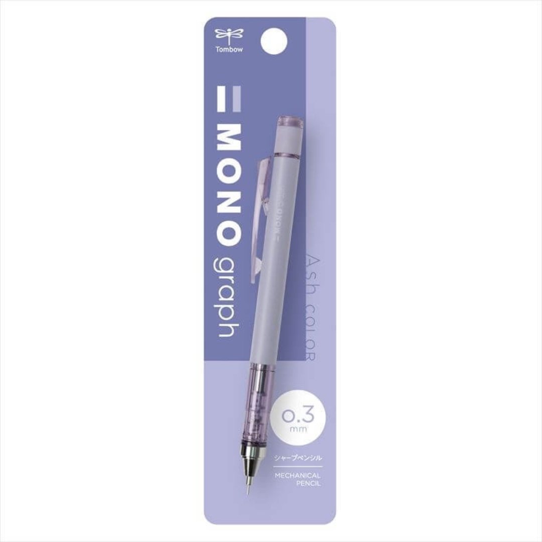 Tombow Mechanical Pencil Monograph 0.3 Ash Colour - SCOOBOO - DPA-145E - Mechanical Pencil