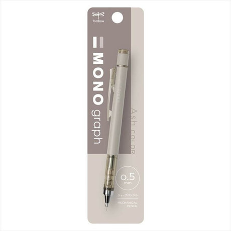 Tombow Mechanical Pencil Monograph 0.5 Ash Color - SCOOBOO - DPA-144A - Mechanical Pencil