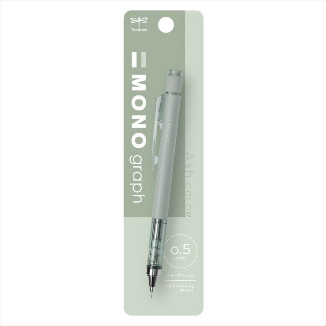 Tombow Mechanical Pencil Monograph 0.5 Ash Color - SCOOBOO - DPA-144B - Mechanical Pencil