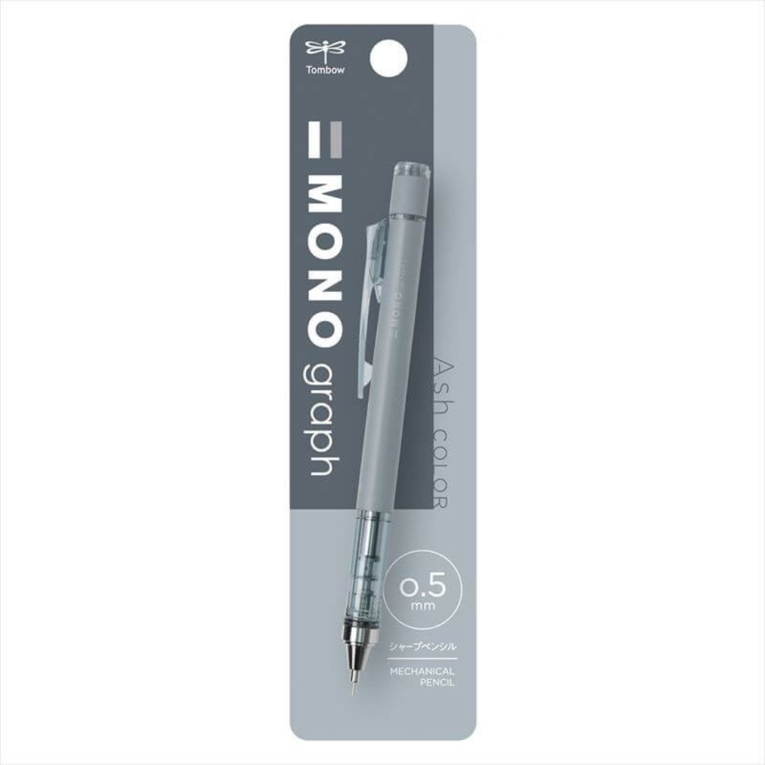 Tombow Mechanical Pencil Monograph 0.5 Ash Color - SCOOBOO - DPA-144C - Mechanical Pencil