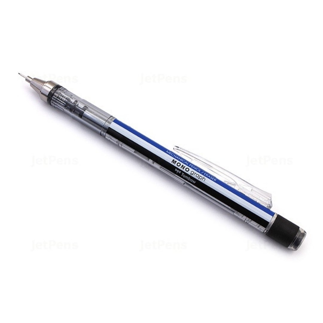 Tombow Mono Graph Shaker Transparent Mechanical Pencil 0.7mm - SCOOBOO - SH-MGR7 - Mechanical Pencils