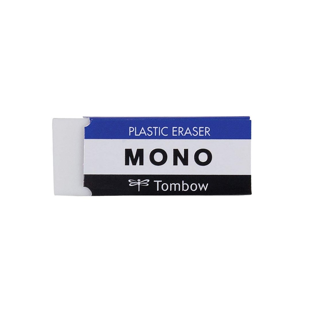 Tombow Mono Plastic Eraser Medium (Pack of 2) - SCOOBOO - PE-04A - Eraser & Correction