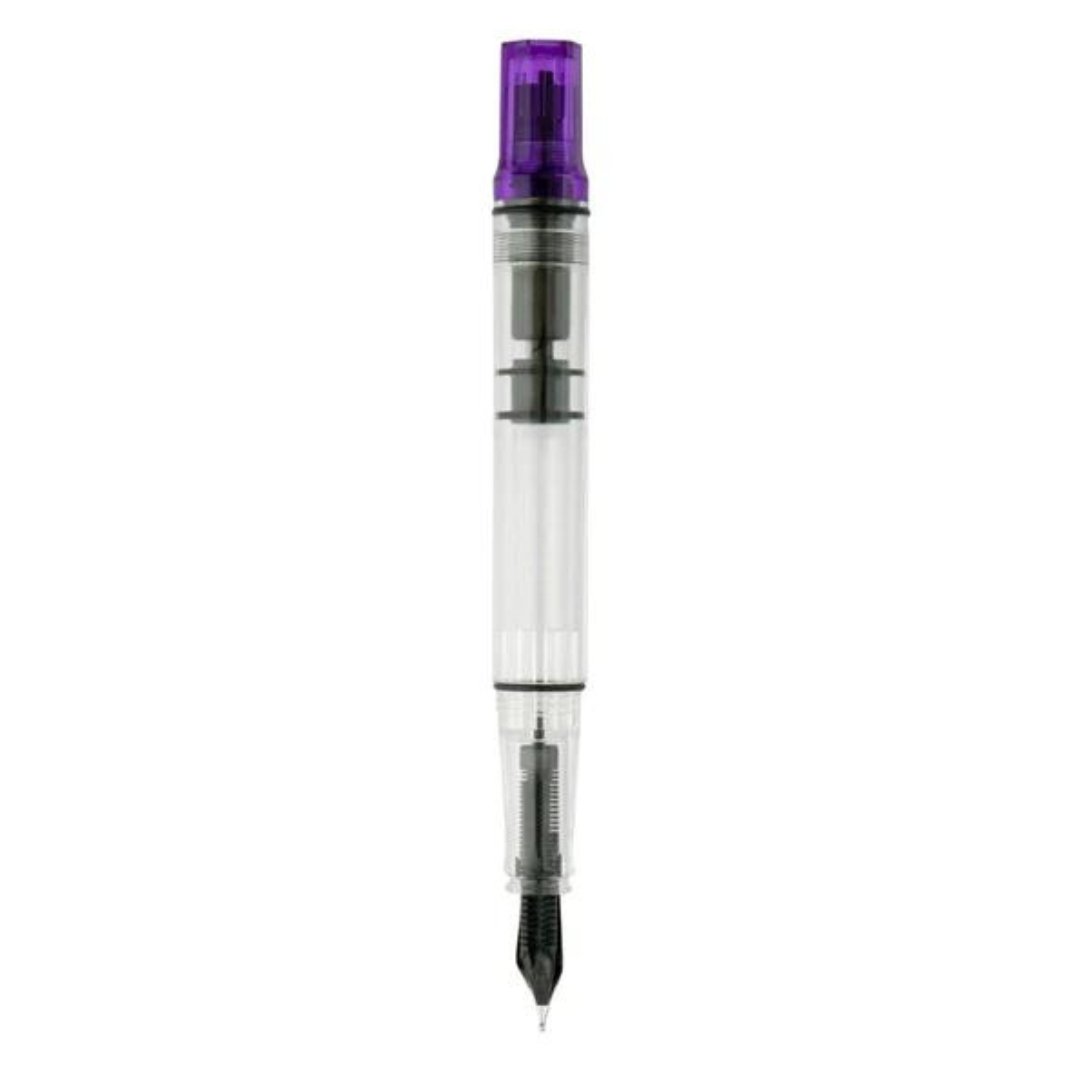 Twsbi Eco Transparent Purple Fountain Pen - SCOOBOO - M2531110 - Fountain Pen