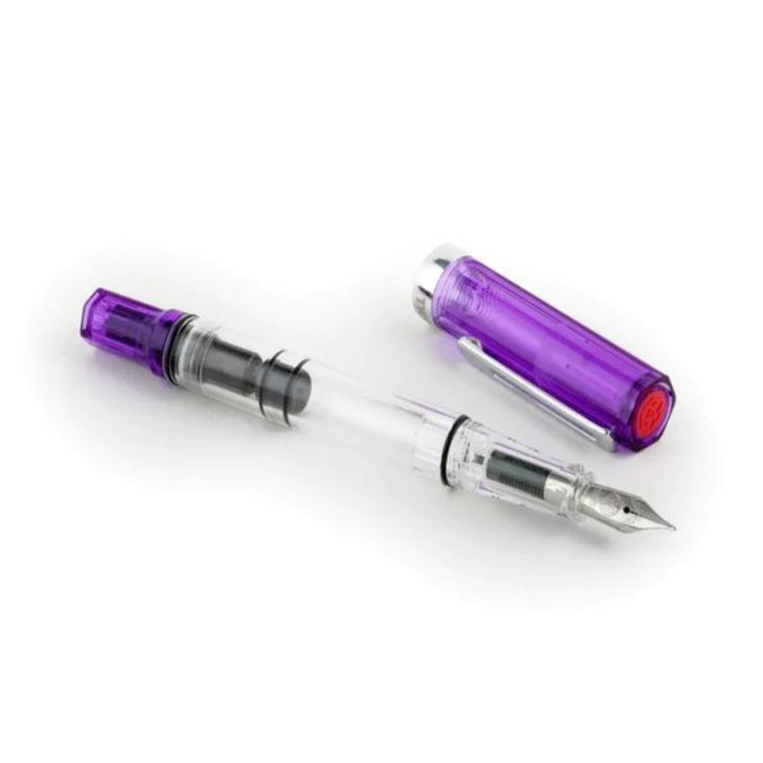 Twsbi Eco Transparent Purple Fountain Pen - SCOOBOO - M2531140 - Fountain Pen
