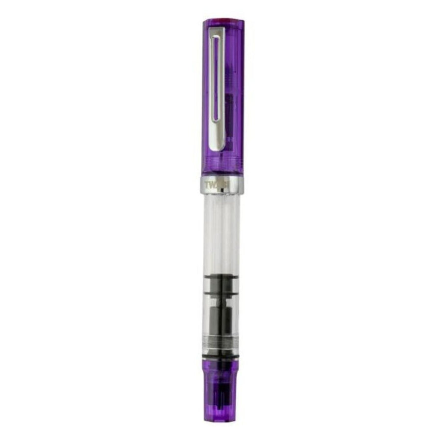 Twsbi Eco Transparent Purple Fountain Pen - SCOOBOO - M7447640 - Fountain Pen
