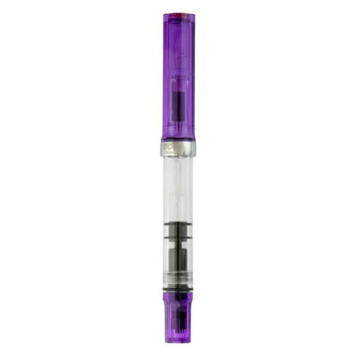 Twsbi Eco Transparent Purple Fountain Pen - SCOOBOO - M7447640 - Fountain Pen