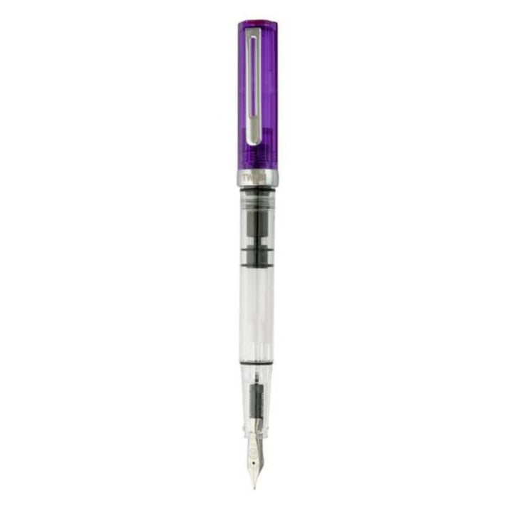 Twsbi Eco Transparent Purple Fountain Pen - SCOOBOO - M2531110 - Fountain Pen